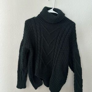 Green sweater